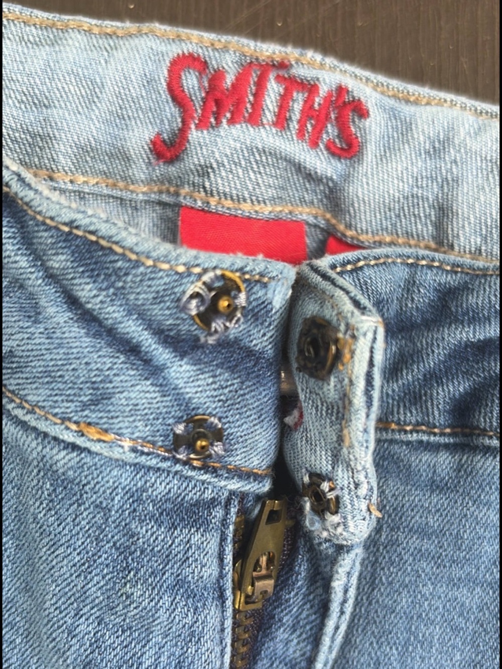 Women's SMITH's Denim Jeans in Light Blue - Size 10